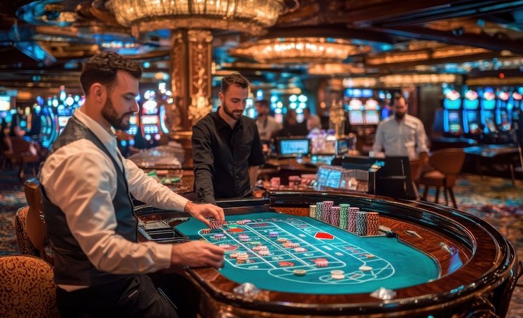 7upbet live blackjack hand in progress with dealer and player cards